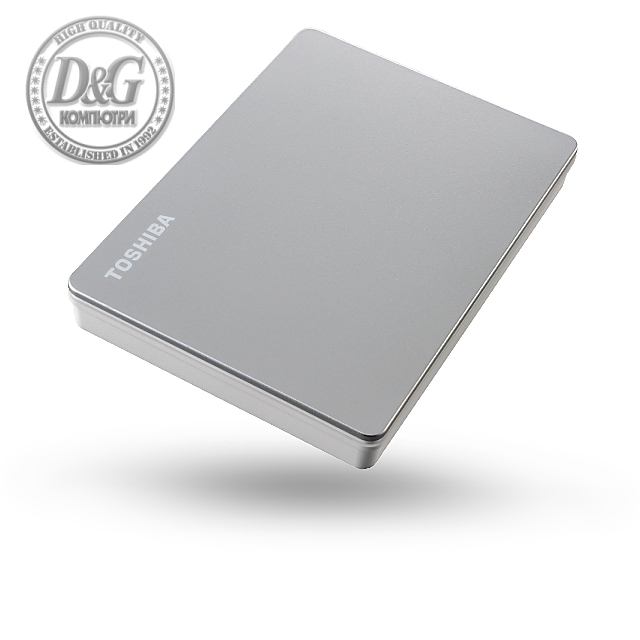 Toshiba Canvio Flex 2TB Silver ( 2.5", USB 3.2 )