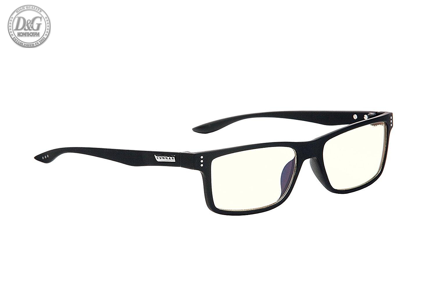 Геймърски очила GUNNAR Vertex Onyx Liquet, Черен
