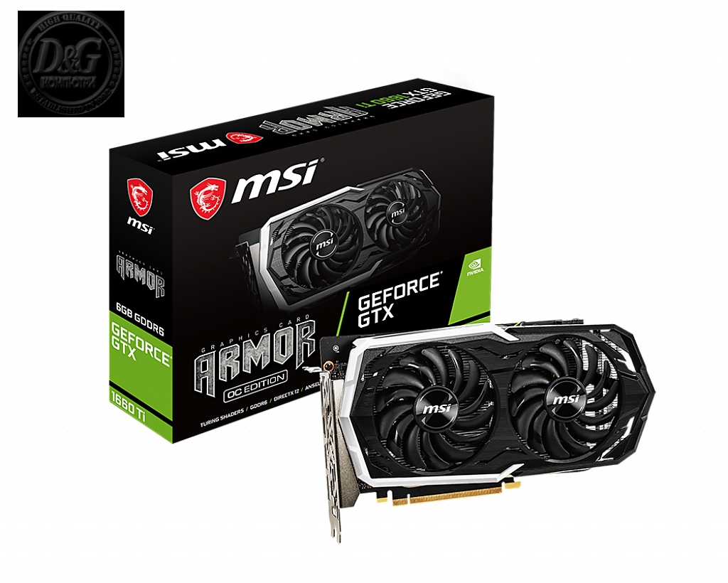 MSI GTX1660TI ARMOR 6G OC