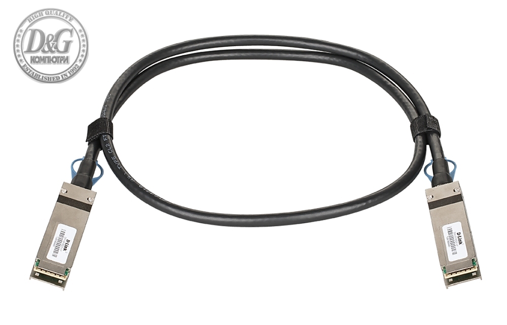 D-Link 100G QSFP28 to QSFP28 1 m Direct Attach Stacking Cable