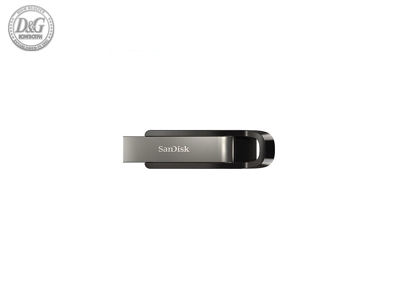 USB памет SanDisk Extreme Go, 256GB, USB 3.2, Черен