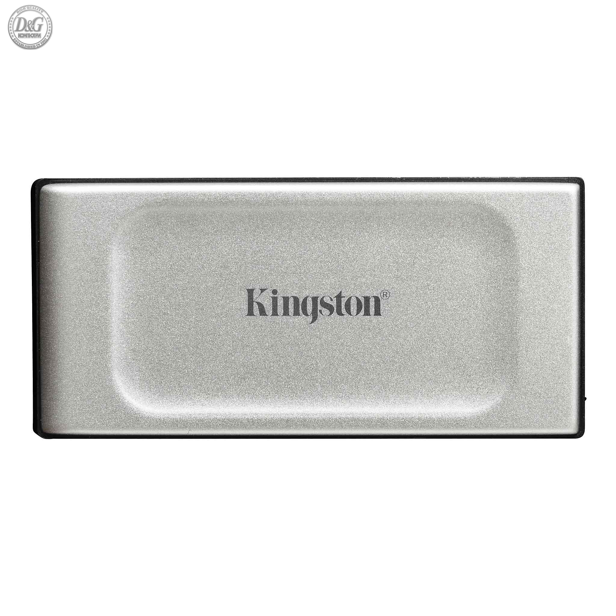 Външен SSD Kingston XS2000 SSD 1000GB USB 3.2 Gen2x2 SSD USB-C, Сив