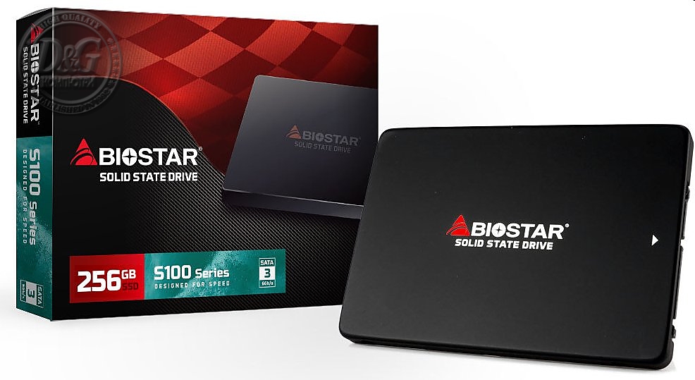 Biostar диск SSD 256GB SATA - S100-256GB