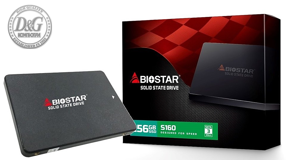 Biostar диск SSD 256GB SATA - S160-256GB