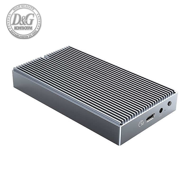 Orico външна кутия за два диска Storage - Case - 2 x M.2 Dual Protocol NVMe+SATA, Aluminium - M2NV01-C3