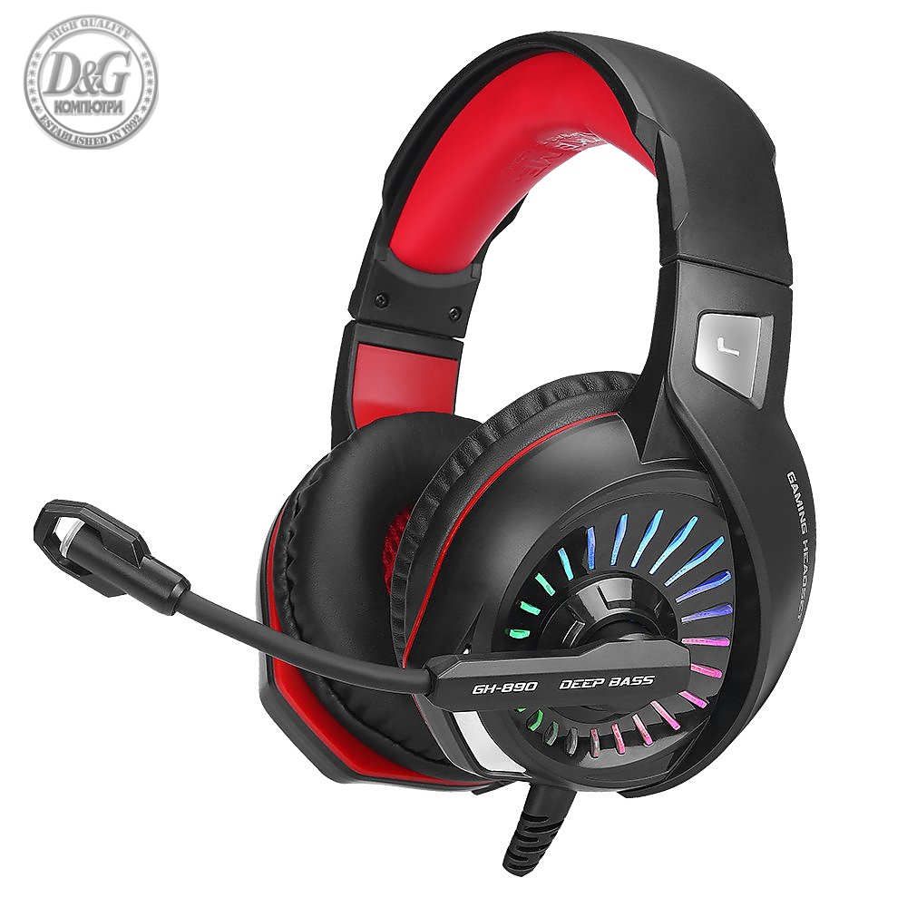 Xtrike ME геймърски слушалки Gaming Headphones GH-890 - RGB, 50mm, PC/Consoles