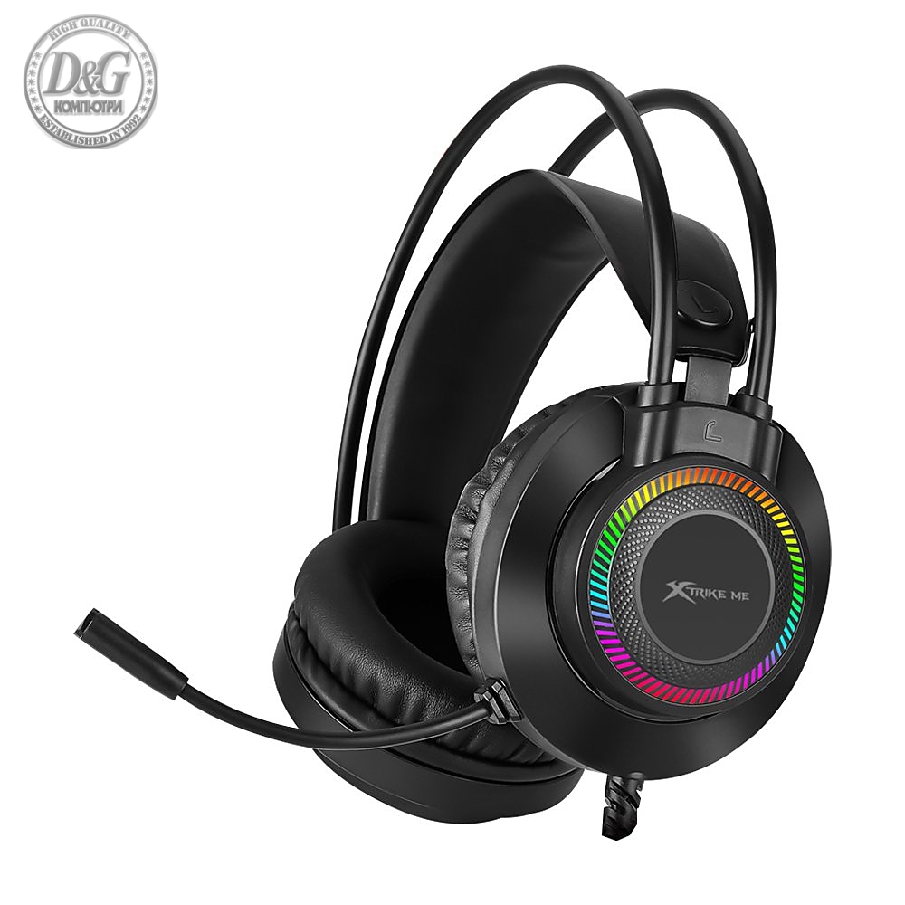 Xtrike ME геймърски слушалки Gaming Headphones GH-509 - RGB, 50mm, PC/Consoles