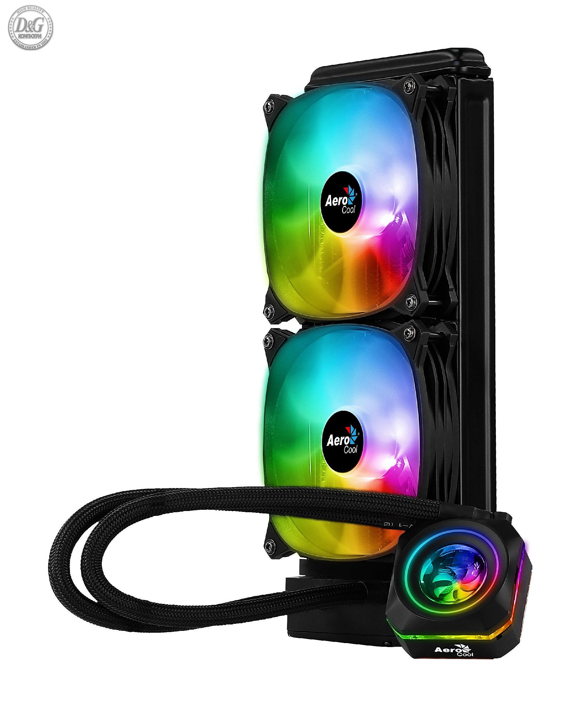 AeroCool водно охлаждане Water Cooling - Pulse L240 F -  Addressable RGB - ACLA-PS24117.71