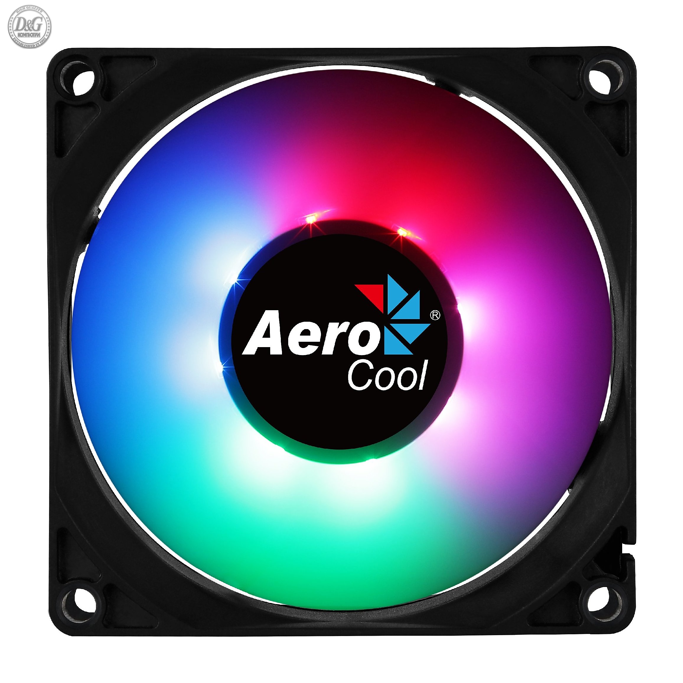 AeroCool вентилатор Fan 80 mm - Frost 8 - Fixed RGB - ACF1-FS10117.11