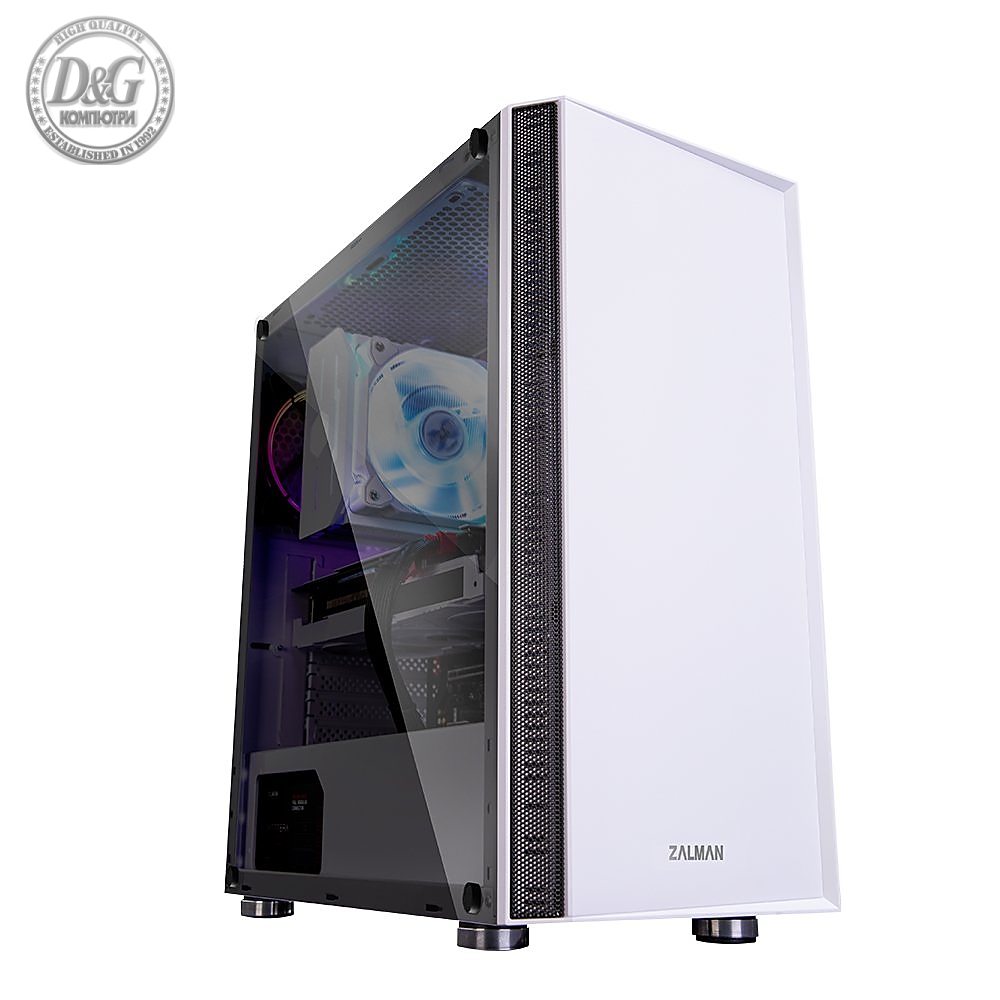 Zalman кутия за компютър Case ATX - R2 WHITE