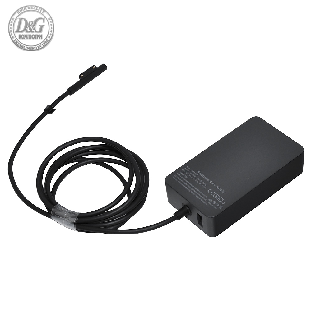 Makki зарядно за лаптоп заместител Laptop Adapter Microsoft Surface - 12V 2.58A 36W + USB 5V/1A - MAKKI-NA-MS-50