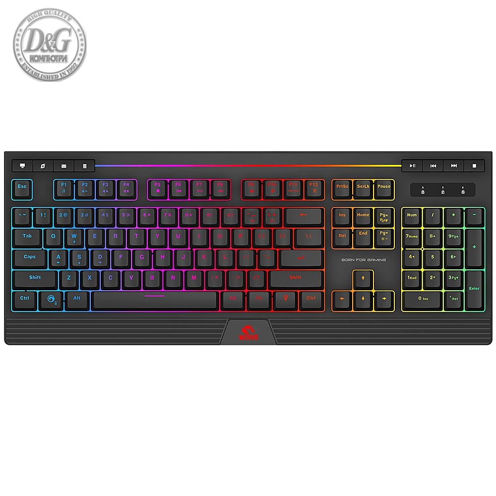 Marvo PRO геймърска клавиатура Gaming Keyboard 112 keys - KG880