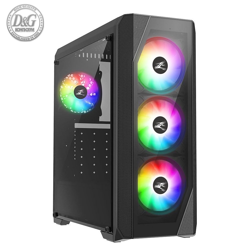 Zalman кутия за компютър Case ATX - N5 TF - 4 x 120mm RGB