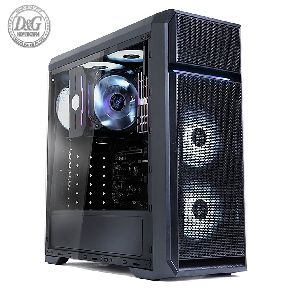 Zalman кутия за компютър Case ATX - N5 OF - 3 x 120mm White LED