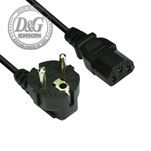 Makki Захранващ кабел Power Cord Computer schuko 220V 1.5m Bulk - MAKKI-CBL-CE021-1.5m