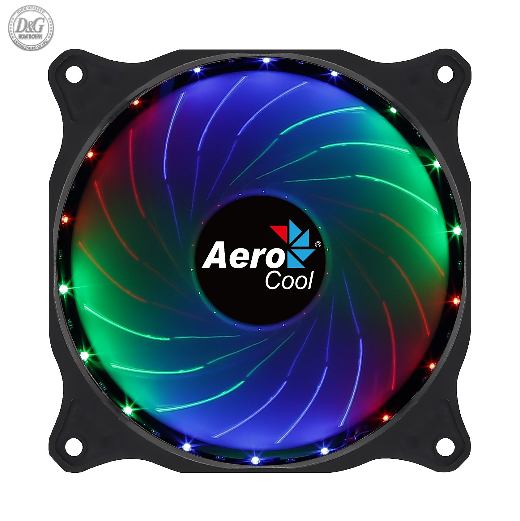 AeroCool вентилатор Fan 120 mm - Cosmo 12 - Fixed RGB - ACF3-NA10117.11