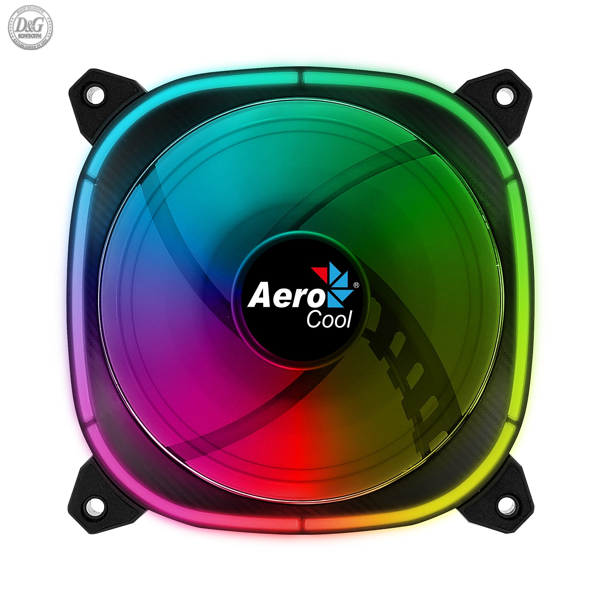 AeroCool вентилатор Fan 120 mm - Astro 12 - Addressable RGB - ACF3-AT10217.01