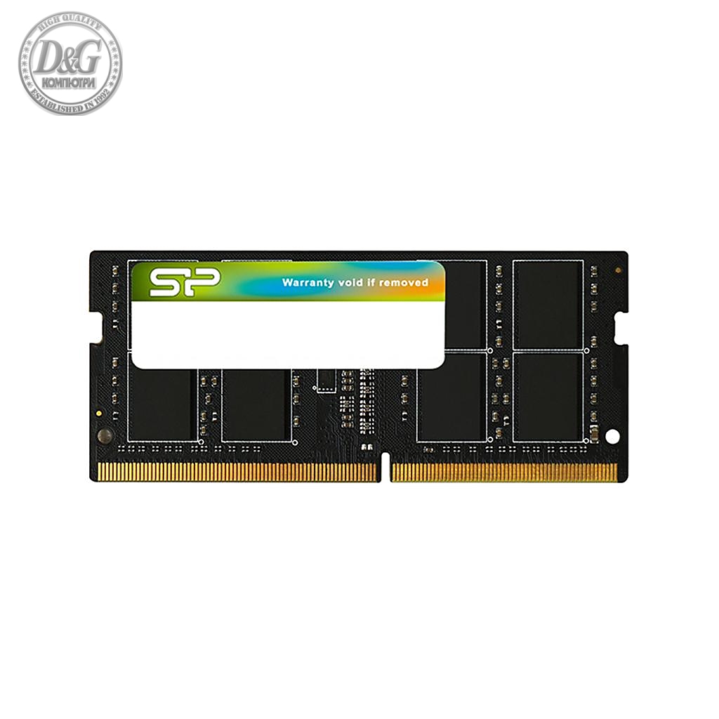 Памет Silicon Power 8GB SODIMM DDR4 PC4-21333 2666MHz CL19 SP008GBSFU266X02