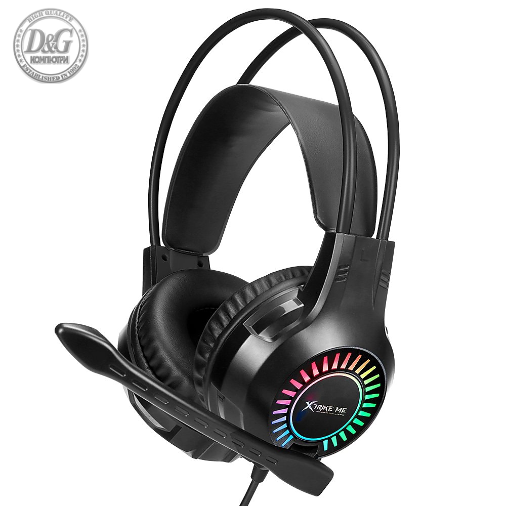 Xtrike ME геймърски слушалки Gaming Headphones GH-709 - Backlight, PC, Consoles - XTRM-GH-709