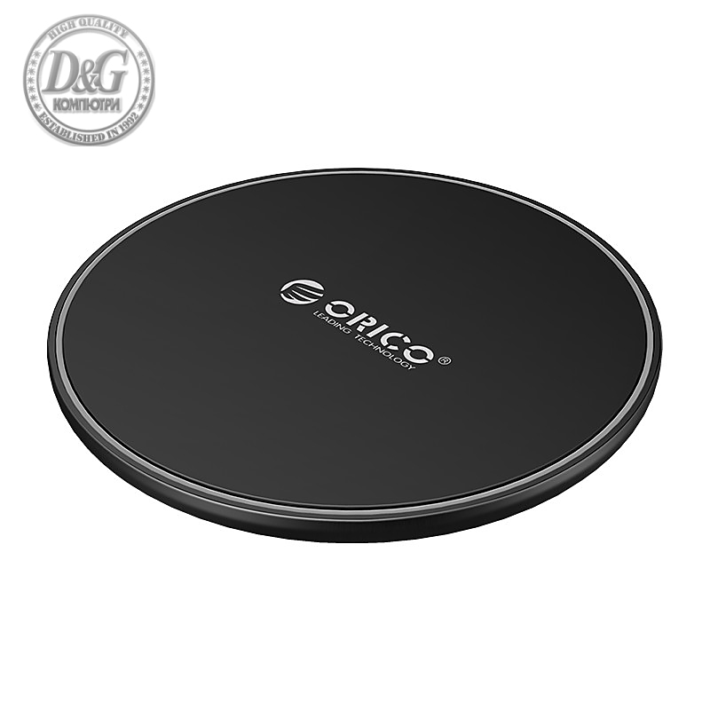 Orico безжично зарядно Charger 220V - Fast Wireless 10W - ZMC01-BK