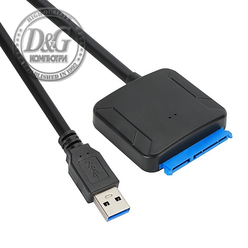 VCom Кабел адаптер USB3.0 to SATA3 - CU816