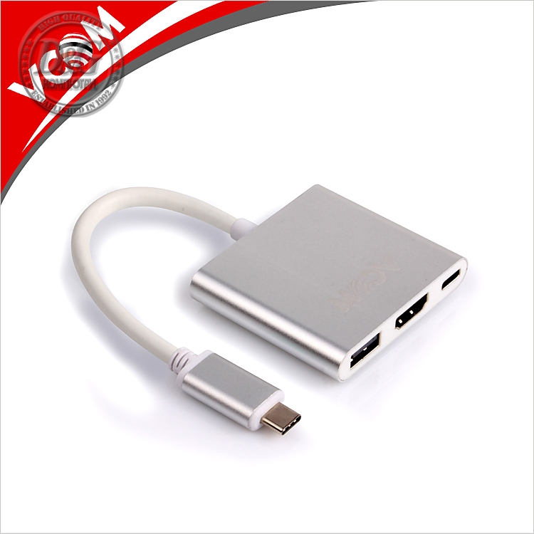 VCom докинг станция Docking USB Type-C to HDMI/USB 3.0/Type-C Power Distribution - CU427M