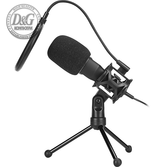 Marvo професионален стрийминг микрофон Streaming Professional capacitor microphone USB - MARVO-MIC-03