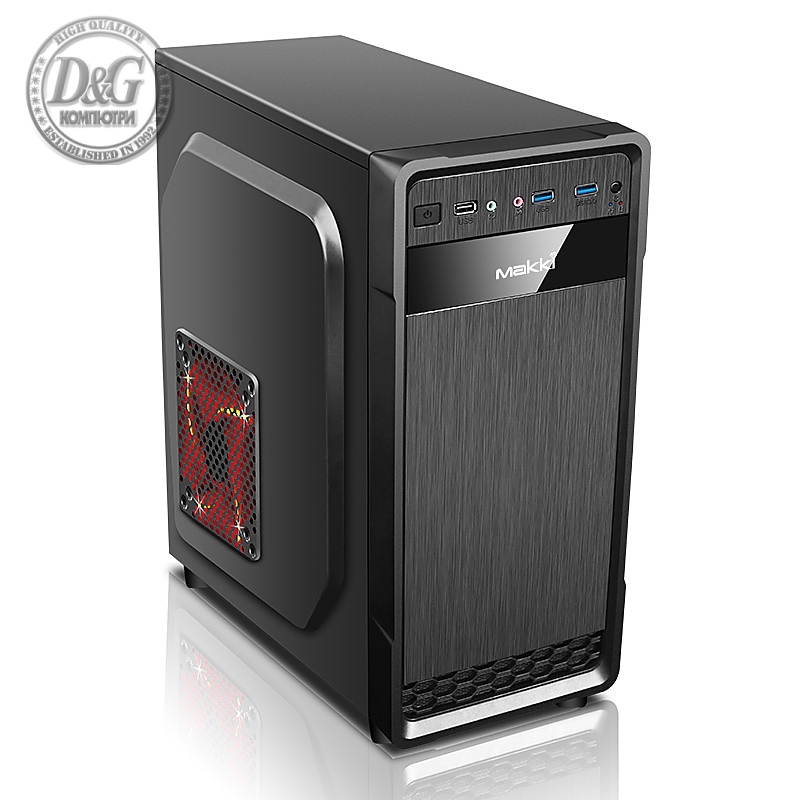 Makki Кутия Case ATX MAKKI-0636BB-U3-V2 - 2 x USB3.0