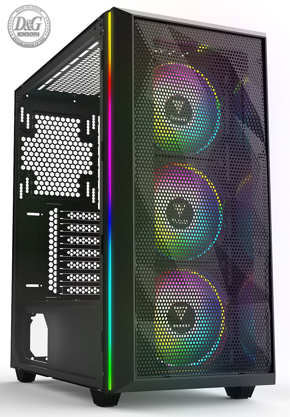 Gamdias кутия за компютър Case ATX - ATHENA M2 RGB