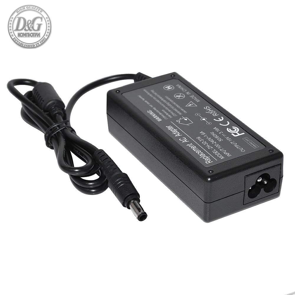 Makki зарядно за лаптоп заместител Laptop Adapter samsung 19V 3.16A 60W 5.5x3.0mm new - MAKKI-NA-SA-20