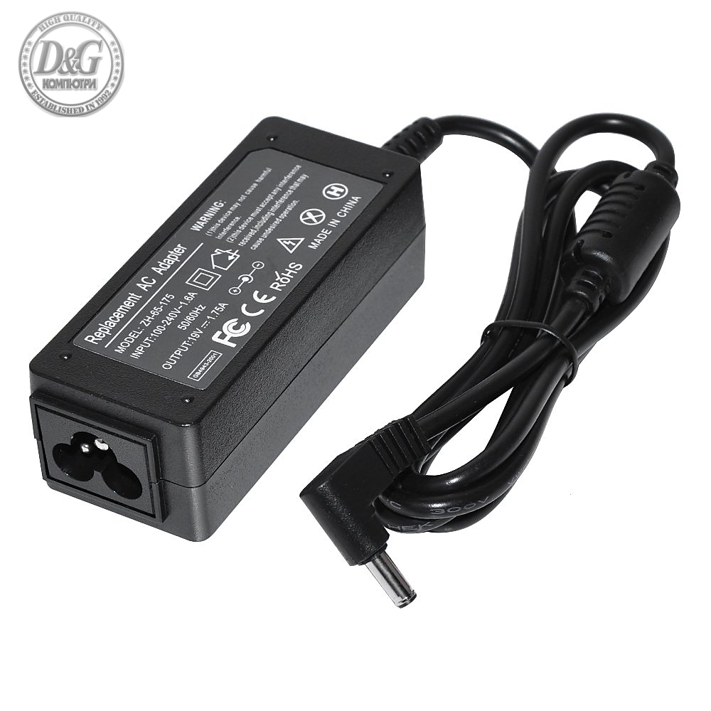 Makki зарядно за лаптоп заместител Laptop Adapter ASUS/ACER 19V 1.75A 33W 4.0x1.35mm - MAKKI-NA-AC-04