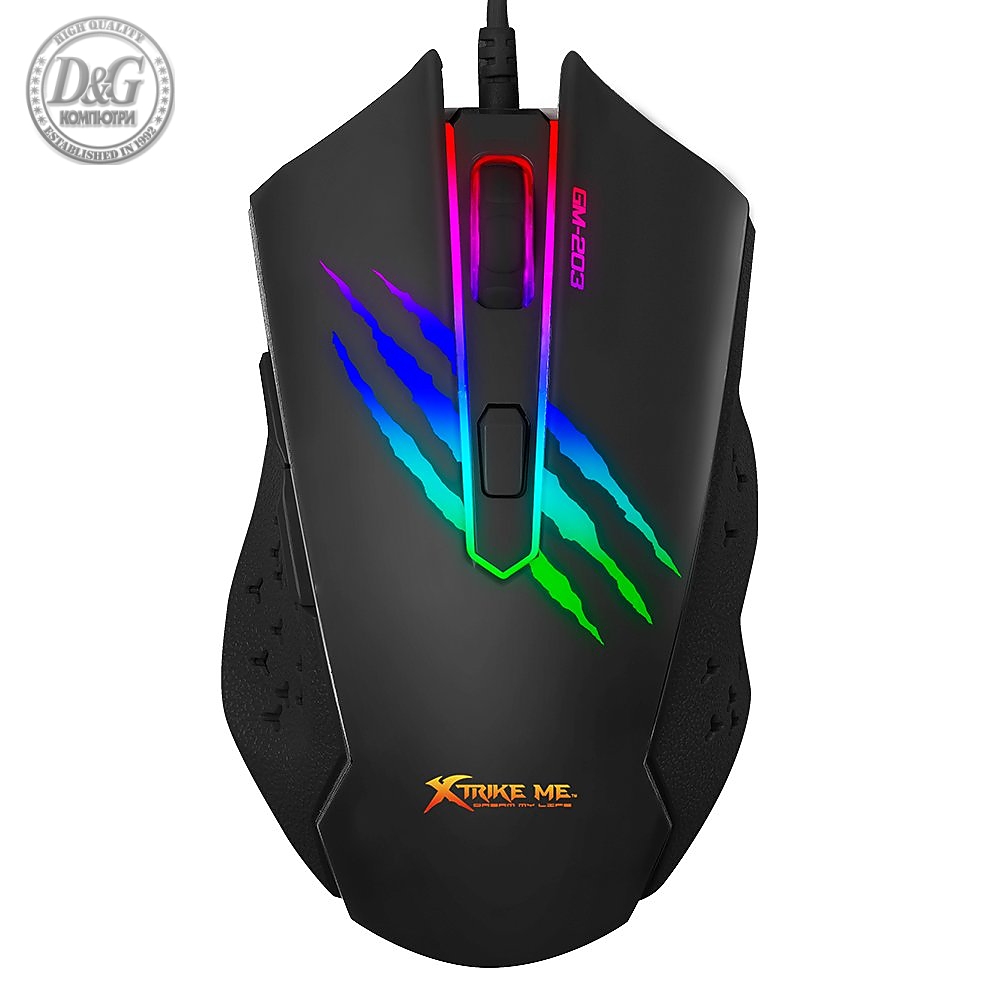 Xtrike ME геймърска мишка Gaming Mouse GM-203