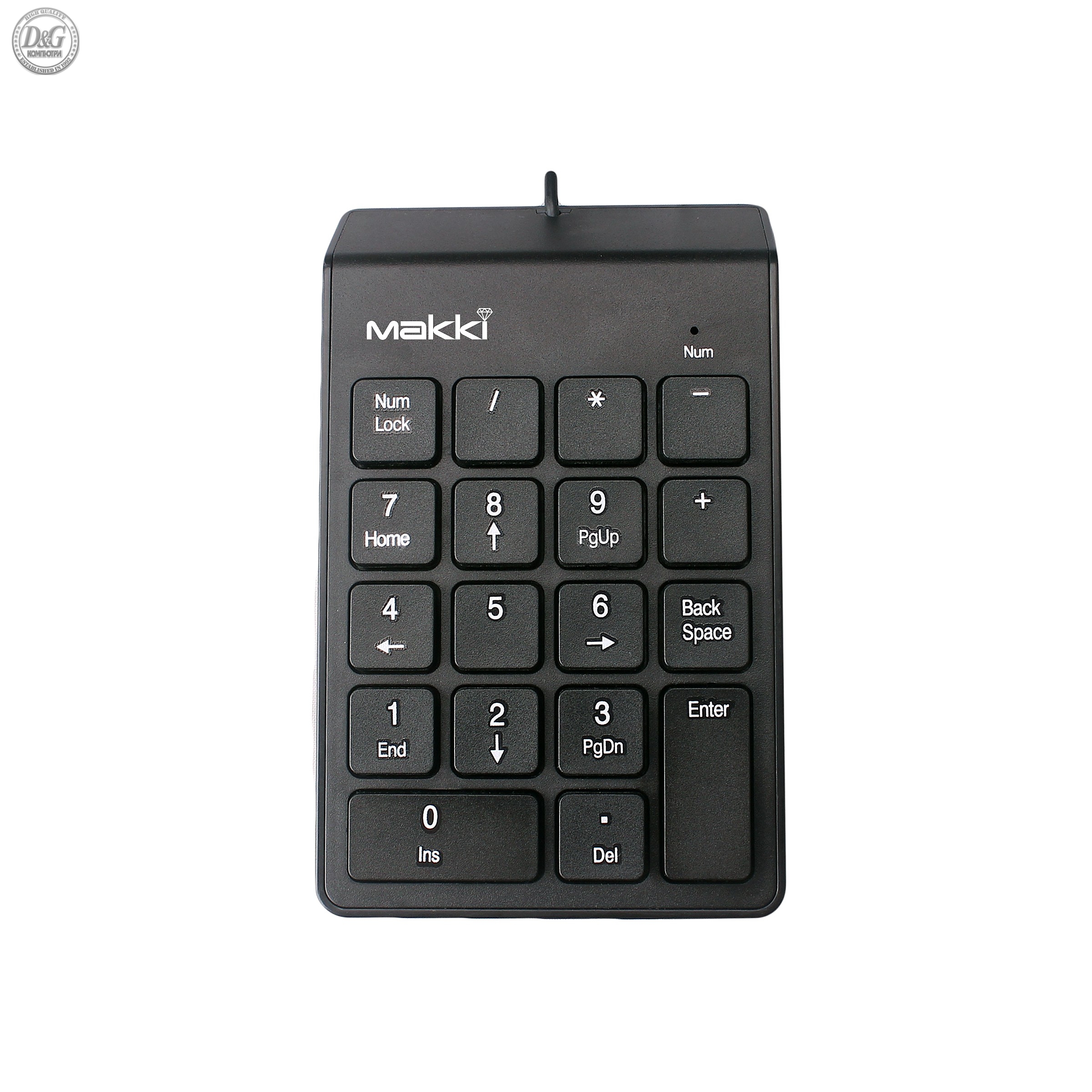 Makki цифрова клавиатура кийпад Keypad USB - MAKKI-KP-001