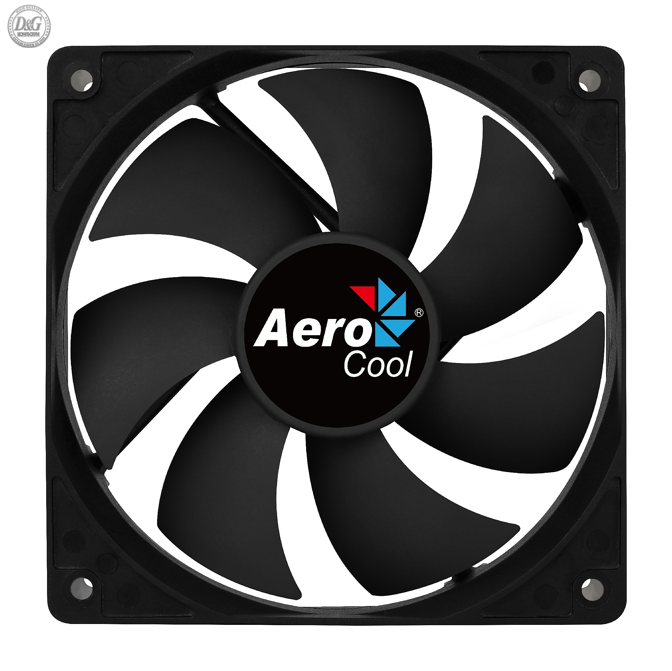 AeroCool вентилатор 120mm - Force 12 - Black - ACF3-FC00110.11