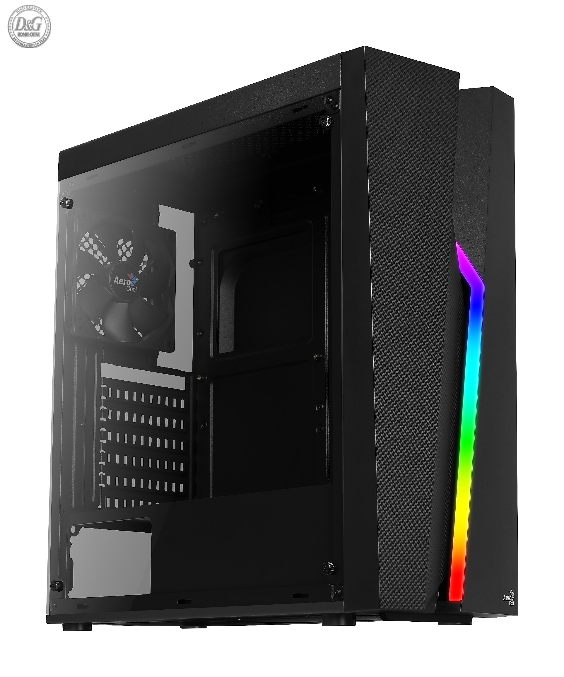 AeroCool кутия за компютър Case ATX - Bolt RGB - ACCM-PV15012.11