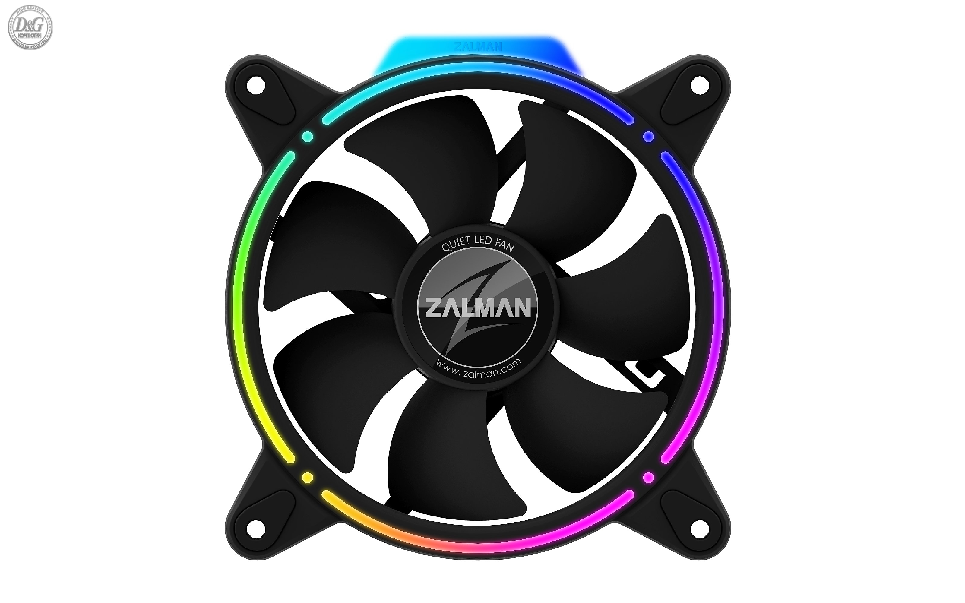 Zalman вентилатор Fan 120mm Addressable RGB - ZM-RD120A