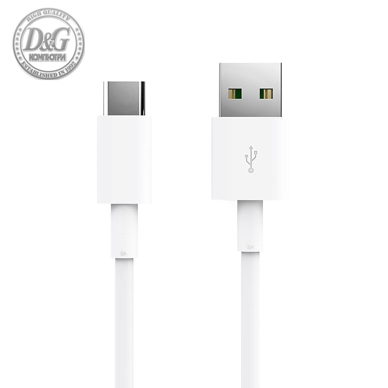 Orico кабел Cable - USB2.0 Type A to Type-C - 5A Fast Charging, 1m - AC5-10-WH