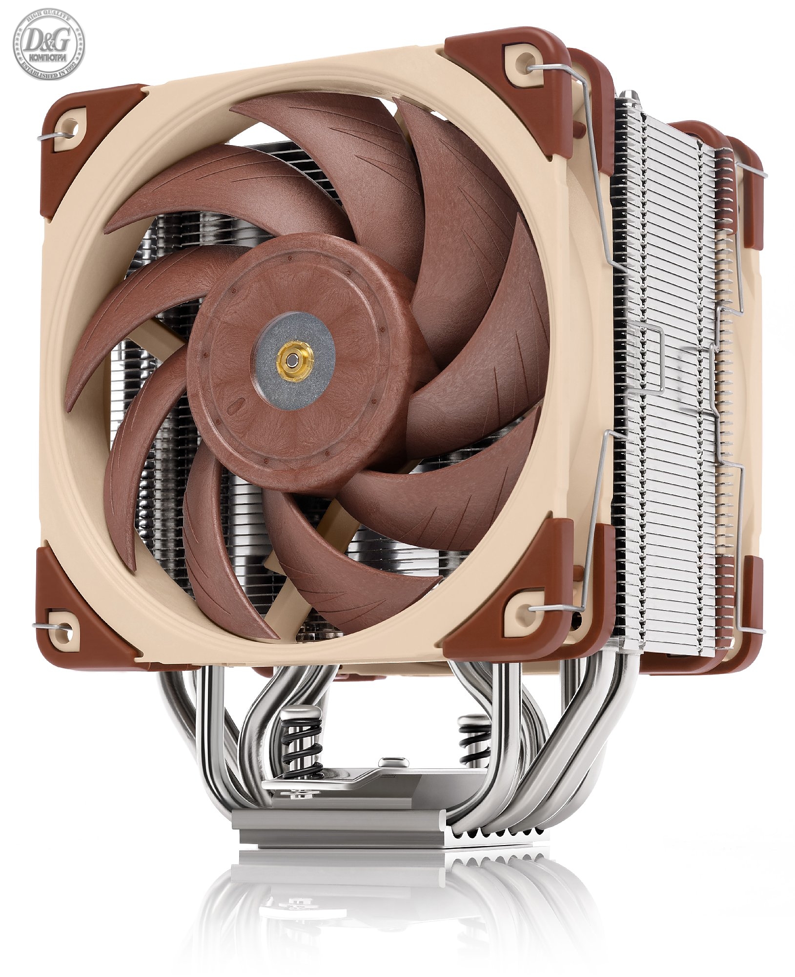 Noctua охладител CPU Cooler NH-U12A Dual Fans - 2066/2011/115x/AM4/AMD