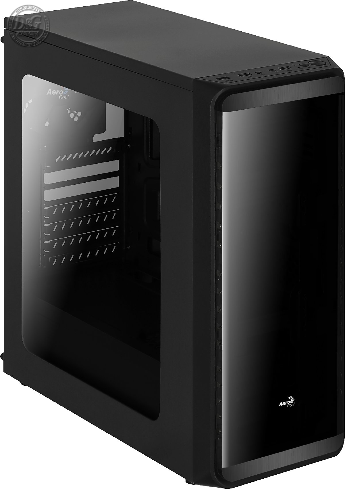 AeroCool кутия Case ATX - SI-5200 Window - ACCM-SI04011.11