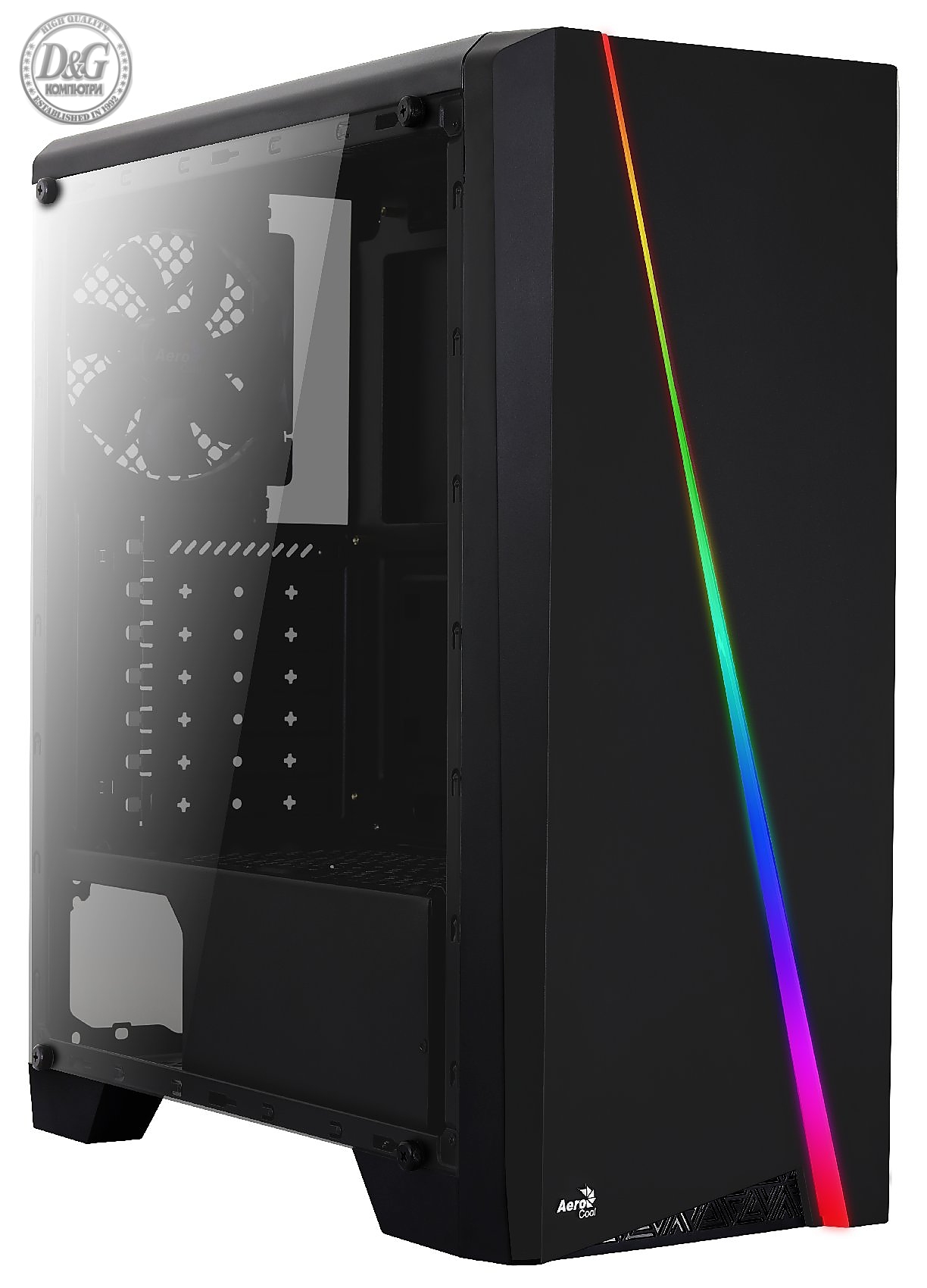 AeroCool кутия Case ATX - Cylon RGB - ACCM-PV10012.11