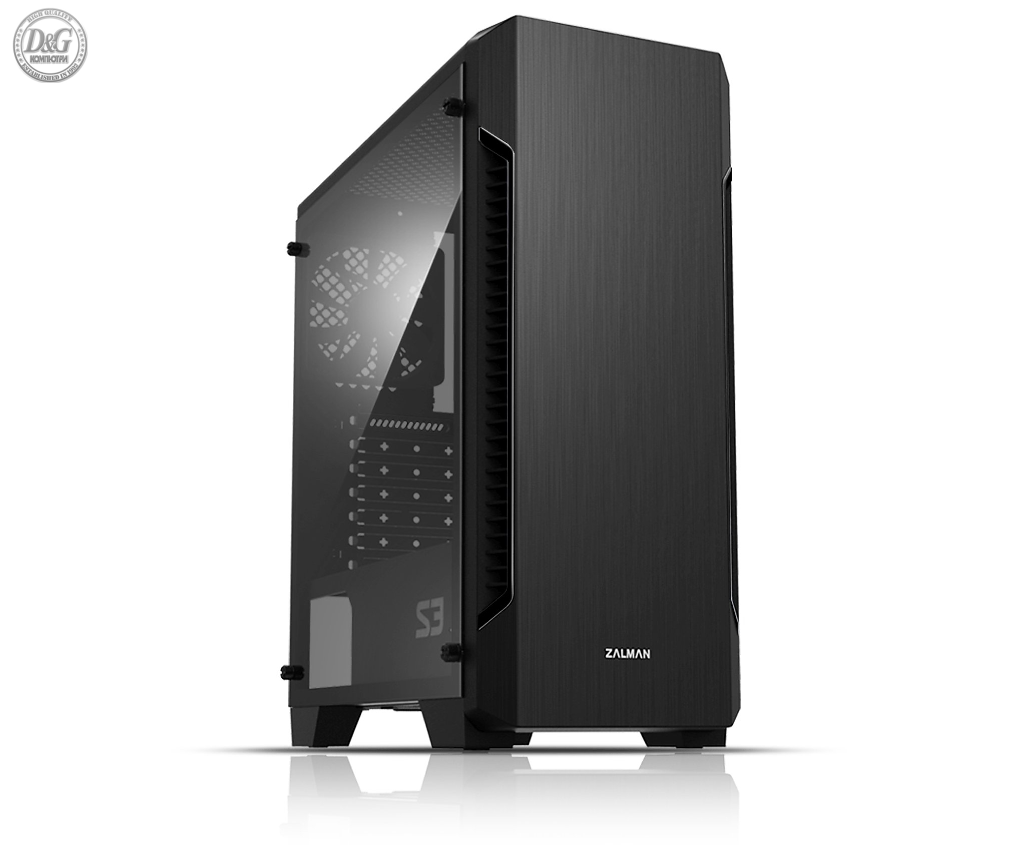 Zalman кутия за компютър Case ATX - ZM-S3