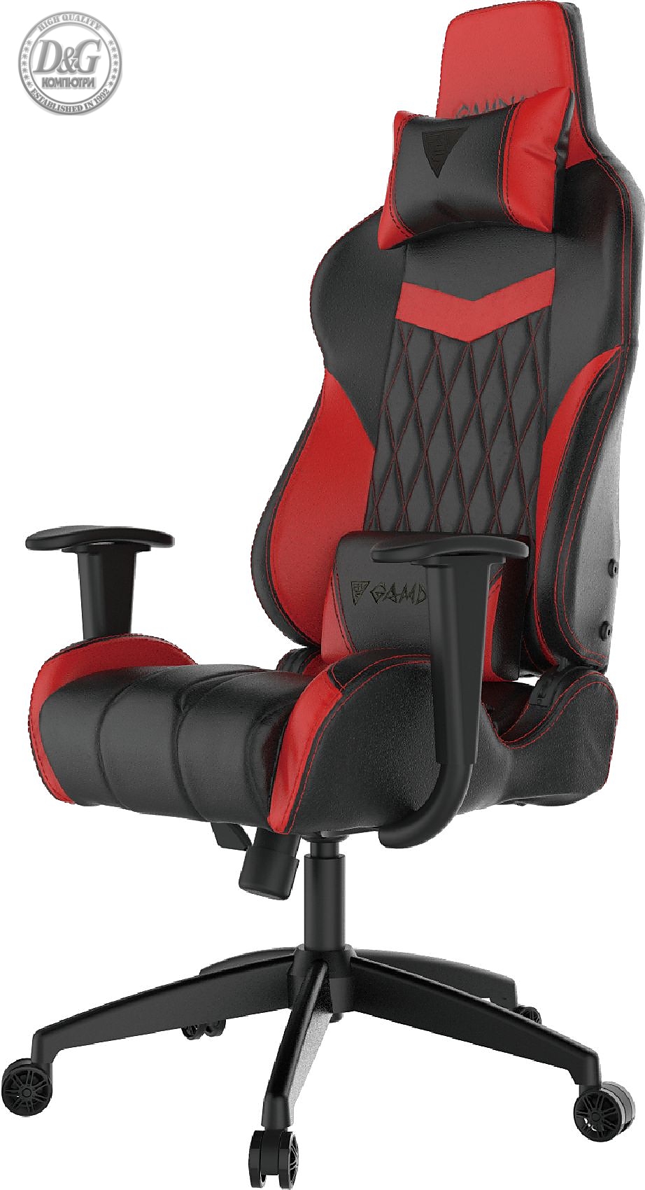 Gamdias геймърски стол Gaming Chair - ACHILLES E2-L Red