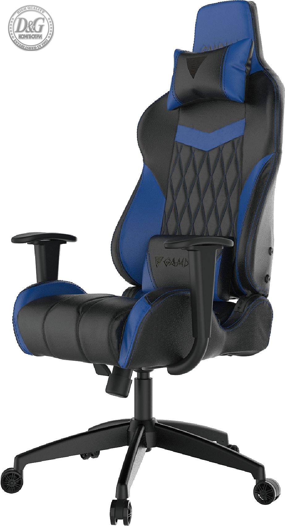 Gamdias геймърски стол Gaming Chair - ACHILLES E2-L Blue