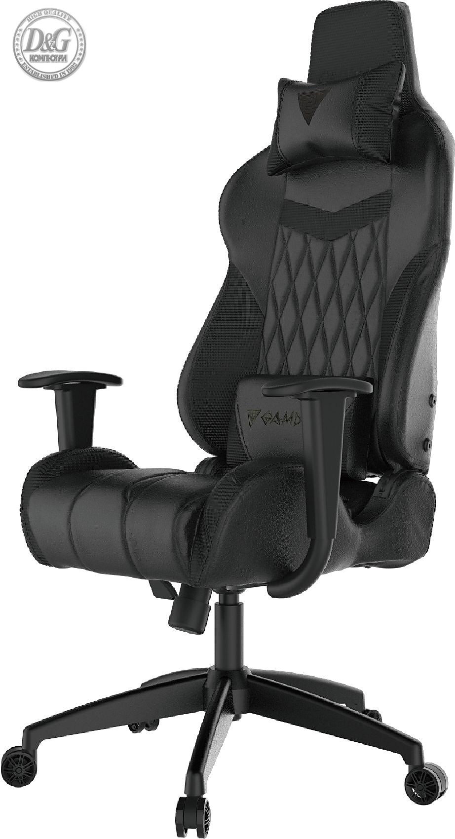 Gamdias геймърски стол Gaming Chair - ACHILLES E2-L Black