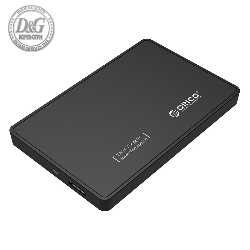 Orico външна кутия за диск Storage - Case - 2.5 inch USB3.0 Black - 2588US3-BK