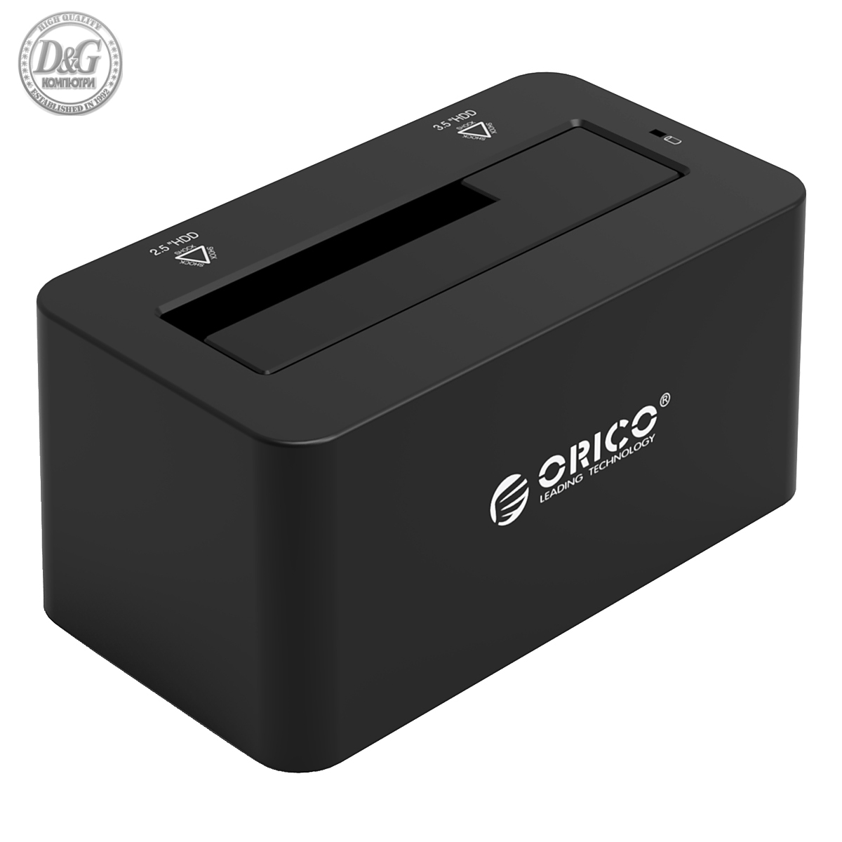 Orico докинг станция Storage - HDD/SSD Dock - 2.5 and 3.5 inch USB3.0 - 6619US3