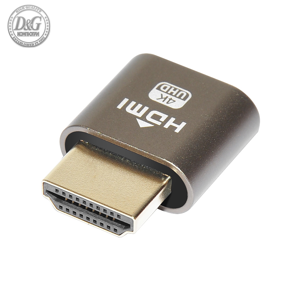 Makki Mining HDMI Dummy Plug 4K with IC - MAKKI-HDMI-DUMMY-4K-v1