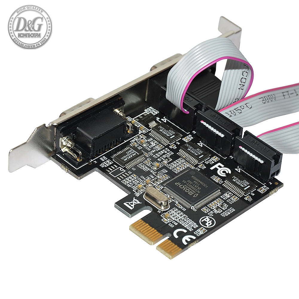 Makki PCI-E card 4 x Serial port - MAKKI-PCIE-4XSERIAL-V1