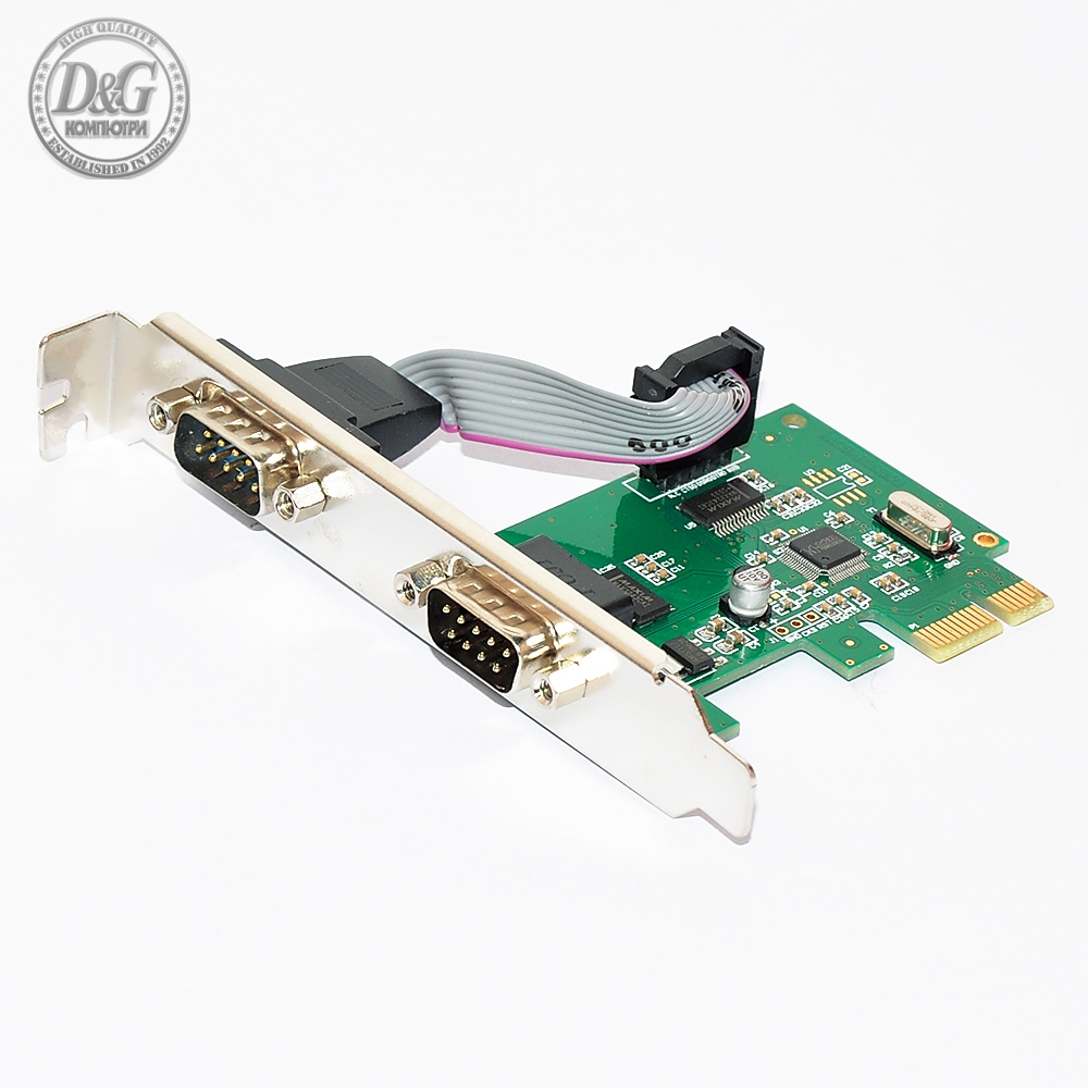 Makki PCI-E card 2 x Serial port - MAKKI-PCIE-2XSERIAL-V1