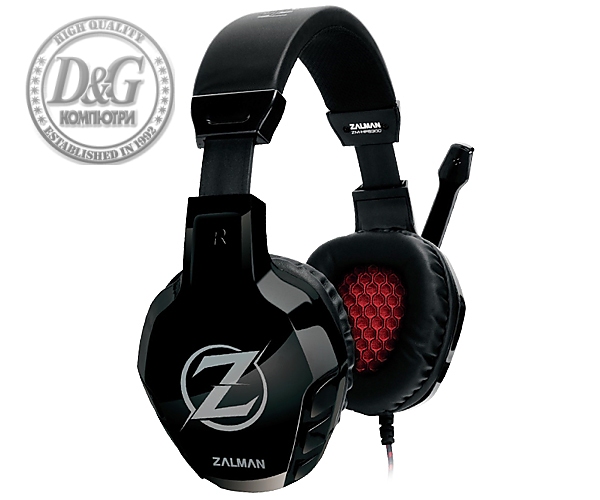 Zalman Геймърски слушалки Headphones with mic Gaming  ZM-HPS300